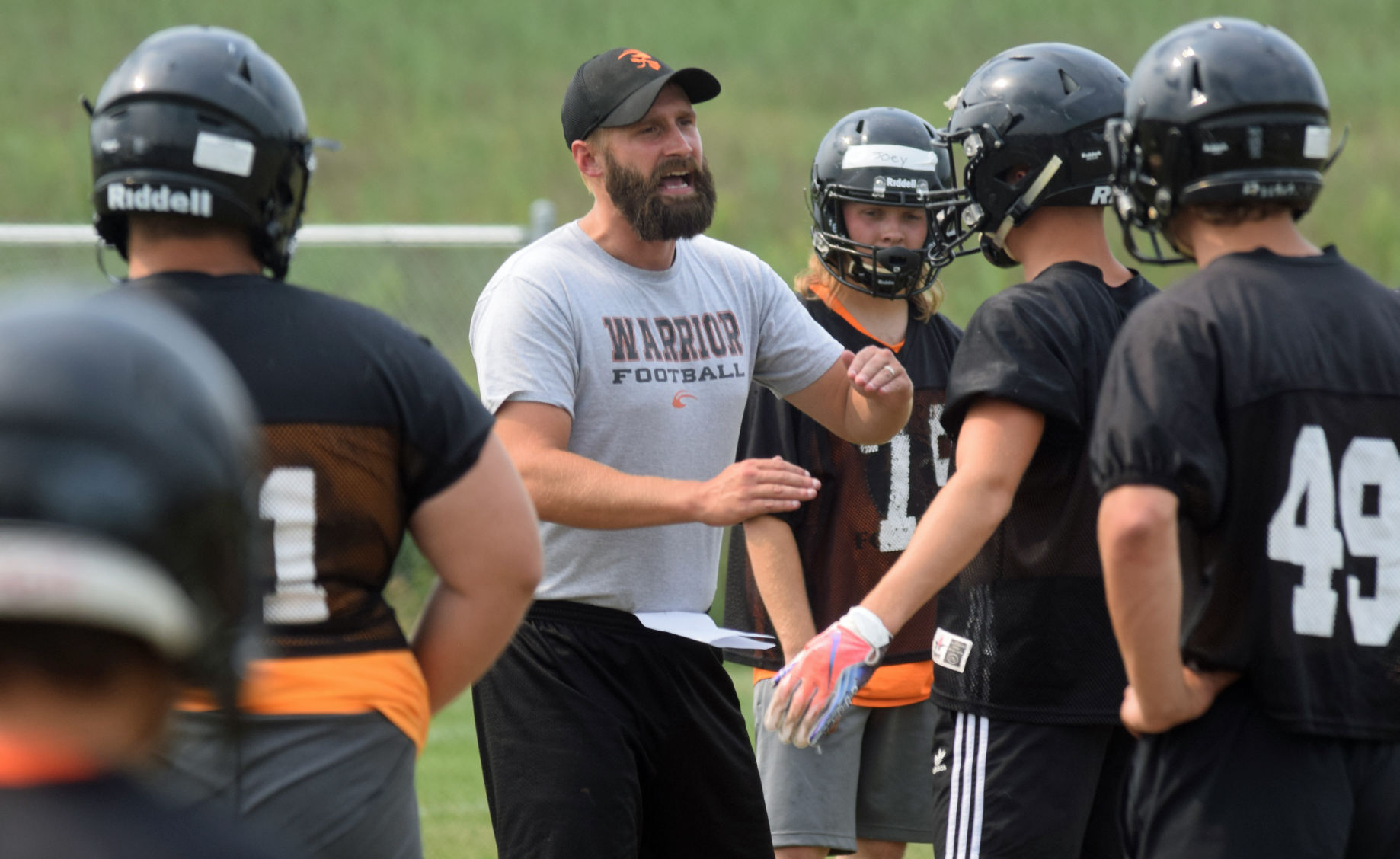 Portage coach Shane Haak